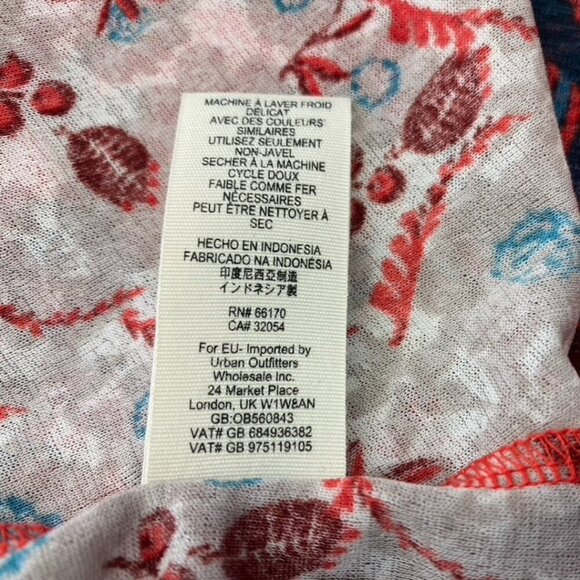 Free People Isabella Floral Cherry Tunic Top - Picture 9 of 12